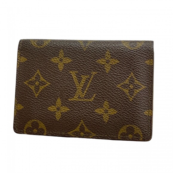 Louis Vuitton Handbags - Louis Vuitton Monogram Porte Carte Wallet Vertical Wallet Brown